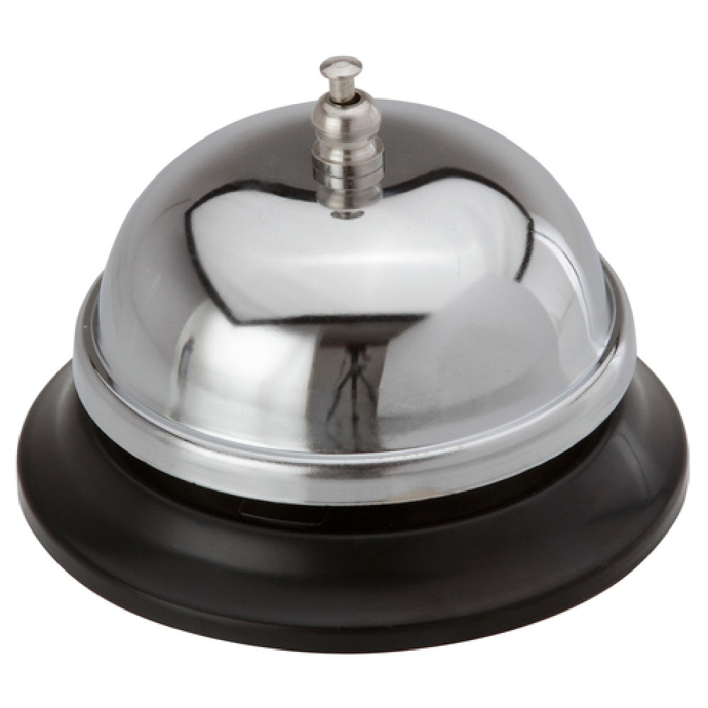 Royal ROY CALL BELL - Call Bell, 3" Diameter Base, Black And Silver
