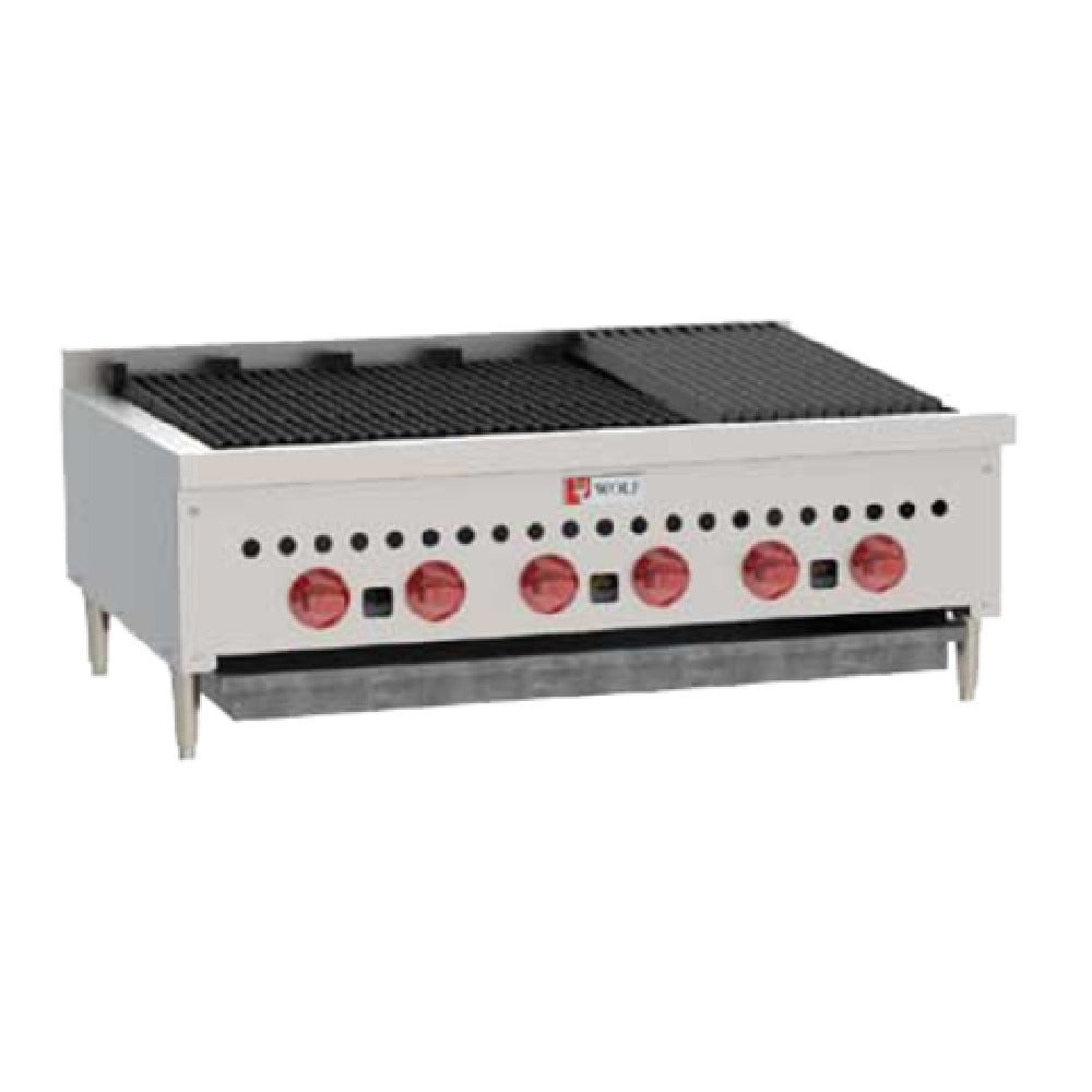 Wolf SCB36_NAT Charbroiler 36-1/8" W Countertop