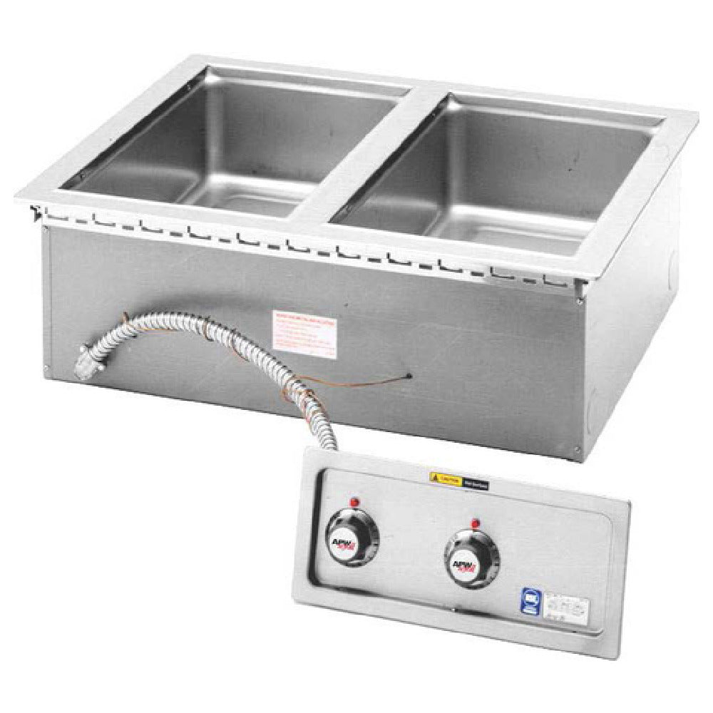 APW Wyott HFW-2DS_208-240/60/1 Hot Food Well Unit Drop-in Electric