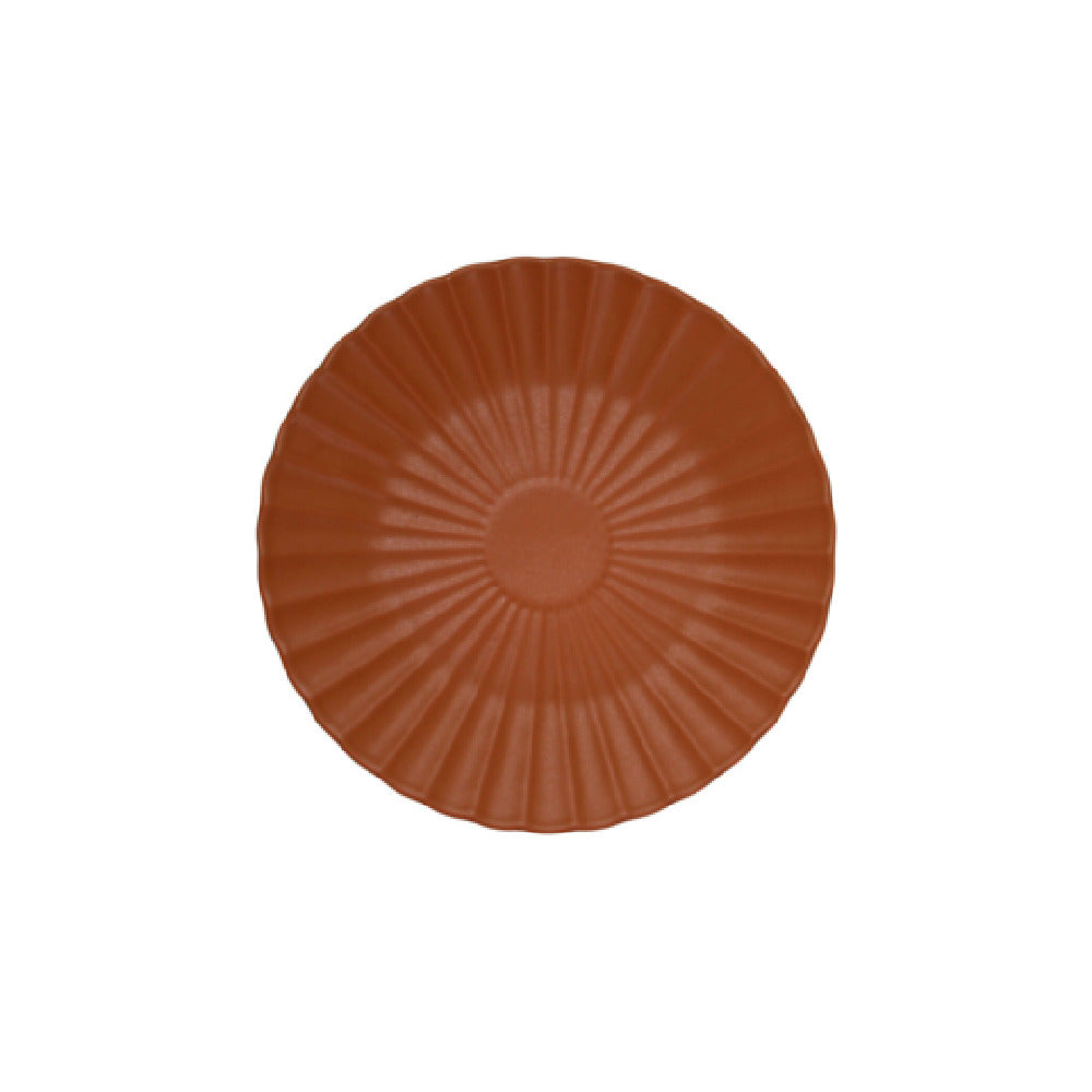 GET Enterprises PA1817022012TALLER Dessert Plate 8" Dia. Bahia Terracotta