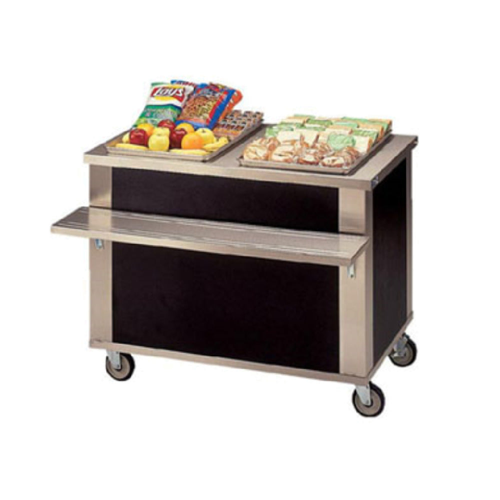 Piper Products 5-CU - Elite 500 Beverage Counter, 74"L X 36"H, Mobile