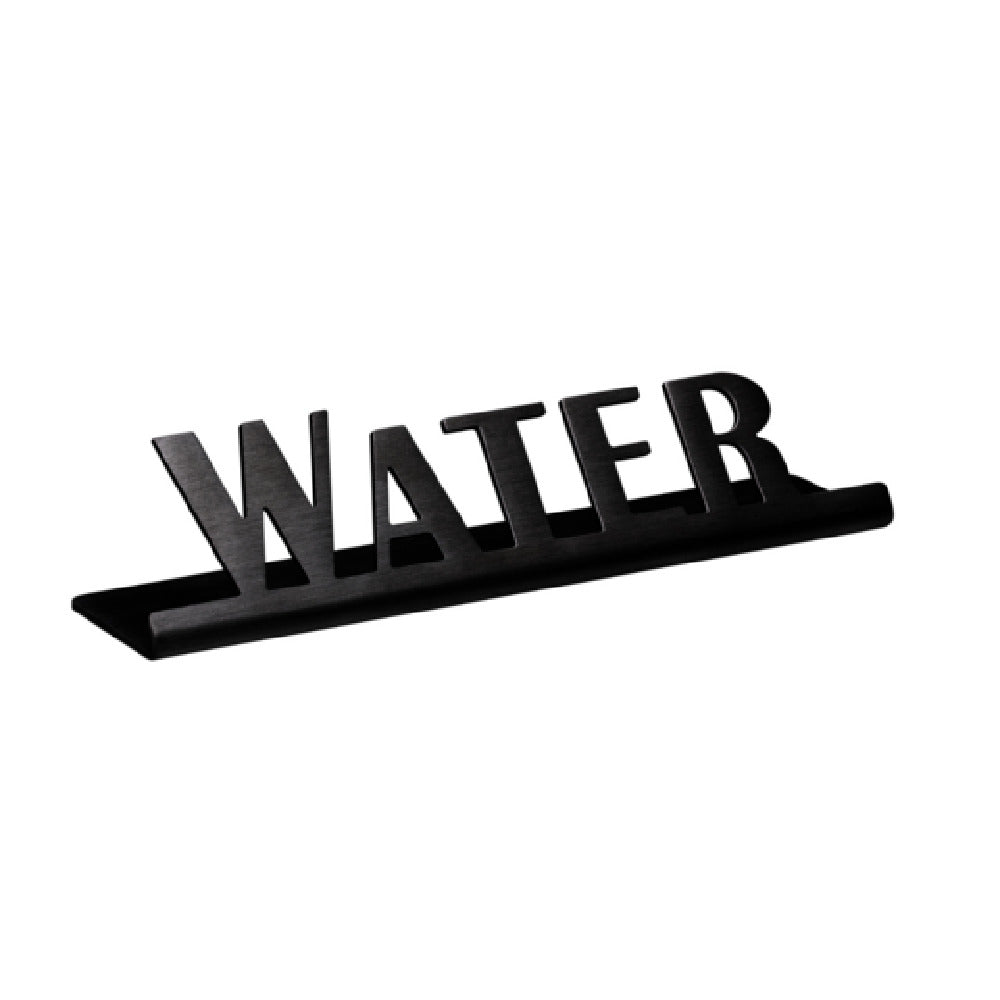 Service Ideas 1C-ST-WATER-SIGN-BX Table Sign "Water" 1"H X 4-1/2"W