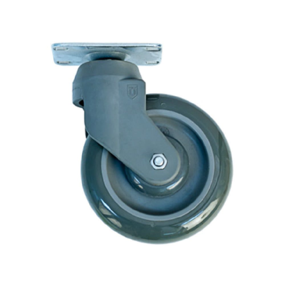 New Age Industrial C558 Plate Med Caster Swivel 5" Diameter