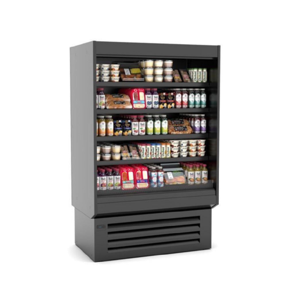 Hussmann S5S4S-SE-QS - S-Series Open Vertical Merchandiser, 4 Ft. Self-contained Multi-deck Merchandiser