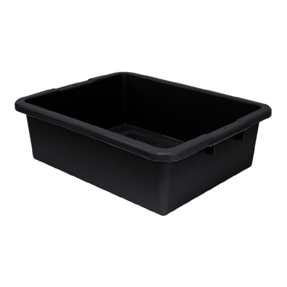 Quantum FSB-22177RBRNBCS - Bussing Tub, 17"W X 21-1/2"L X 7"H, Ribbed Bottom