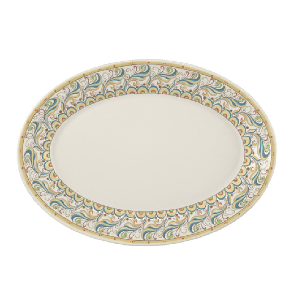 Steelite HL15563912 Rolled Edge Oval Platter 11.75" X 8.0" RE & NR