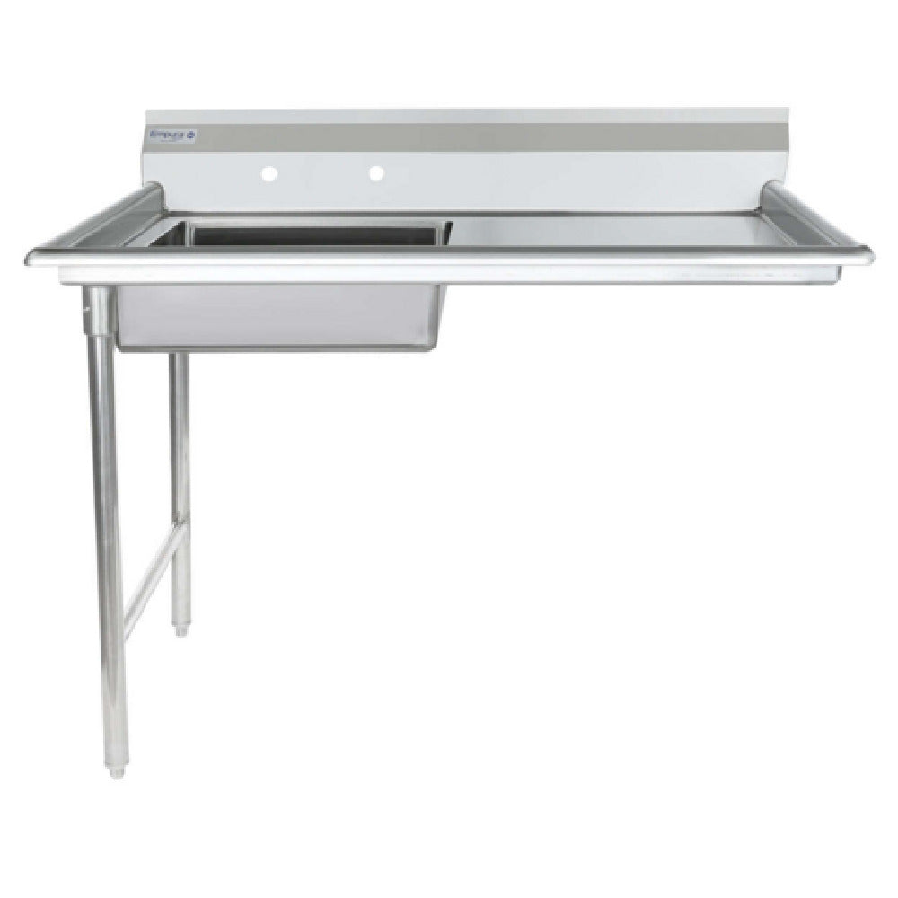 Empura EUDT48L - Soiled Dishtable, 48"W X 30"D X 41.5"H, Undercounter