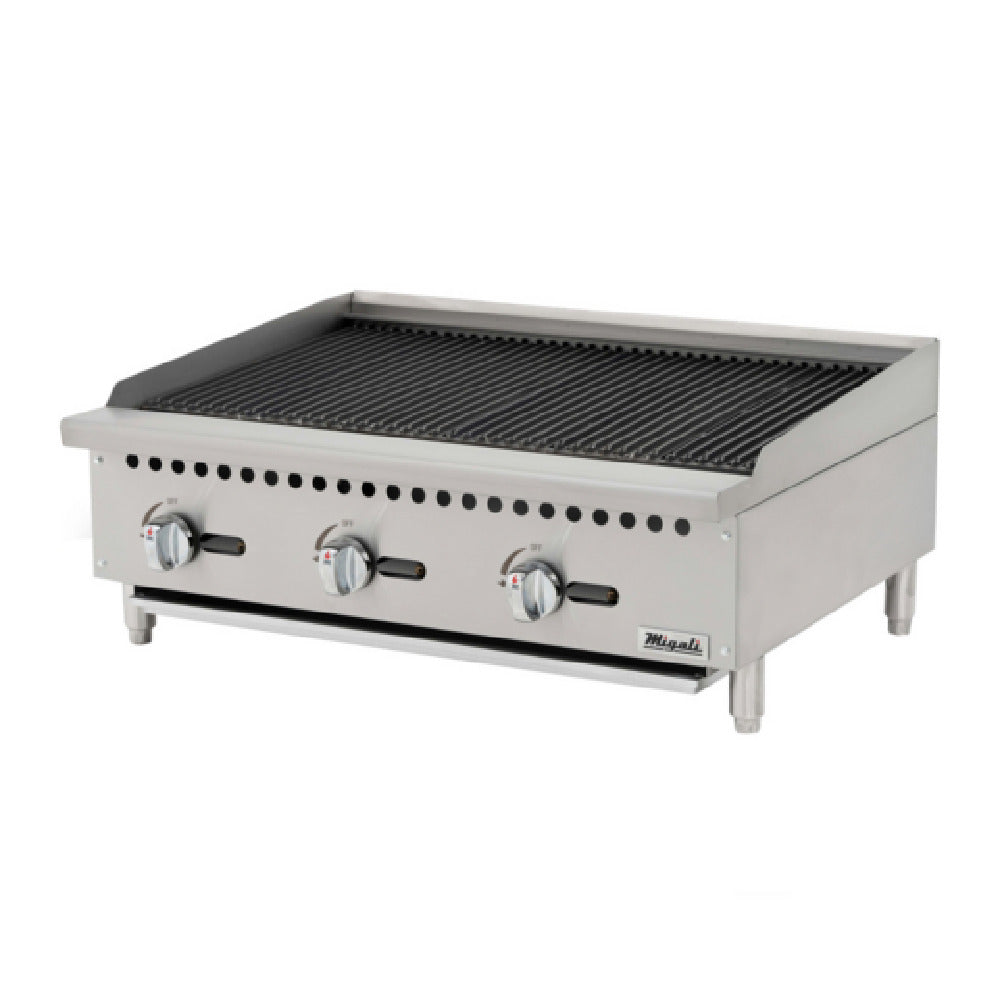 Migali Industries C-CR36 Competitor Series® Charbroiler Countertop Natural Gas