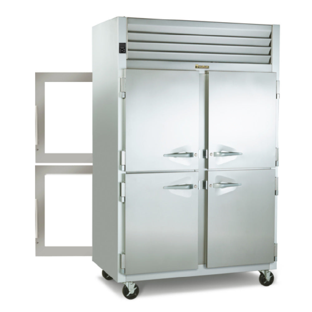 Traulsen G27015P Dealer's Choice Display Refrigerator Pass-thru Two-section