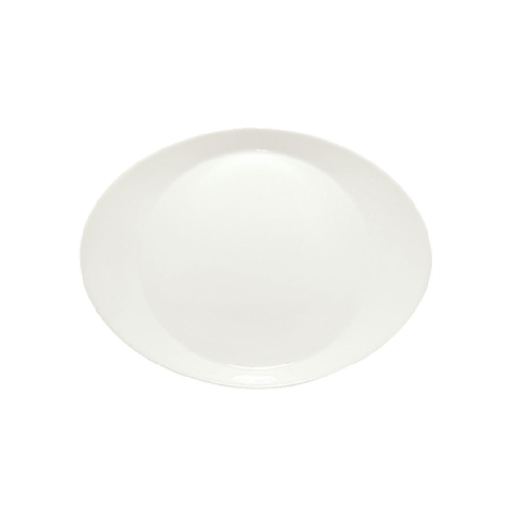 Libbey 9351231 (Formerly Syracuse China) Signature Plate 12-1/2" X 9-1/2" Oval