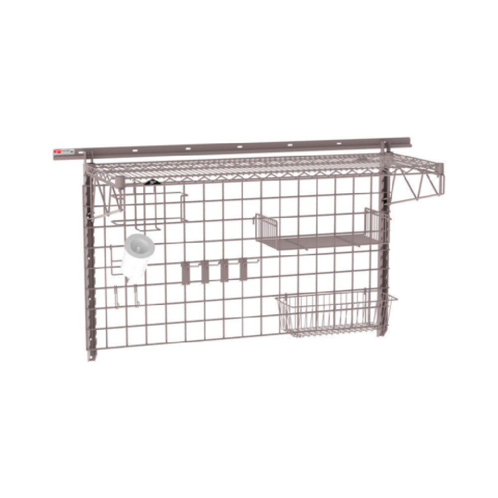 Metro SW-1848K4-30-PREP - SmartWall Complete Kit For Prep, One-shelf, Components Include A Wall Track