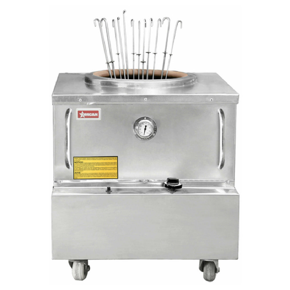 Omcan 44285 (CE-IN-3232) Tandoor Clay Oven Natural Gas 32"W X 32"D X 36"H