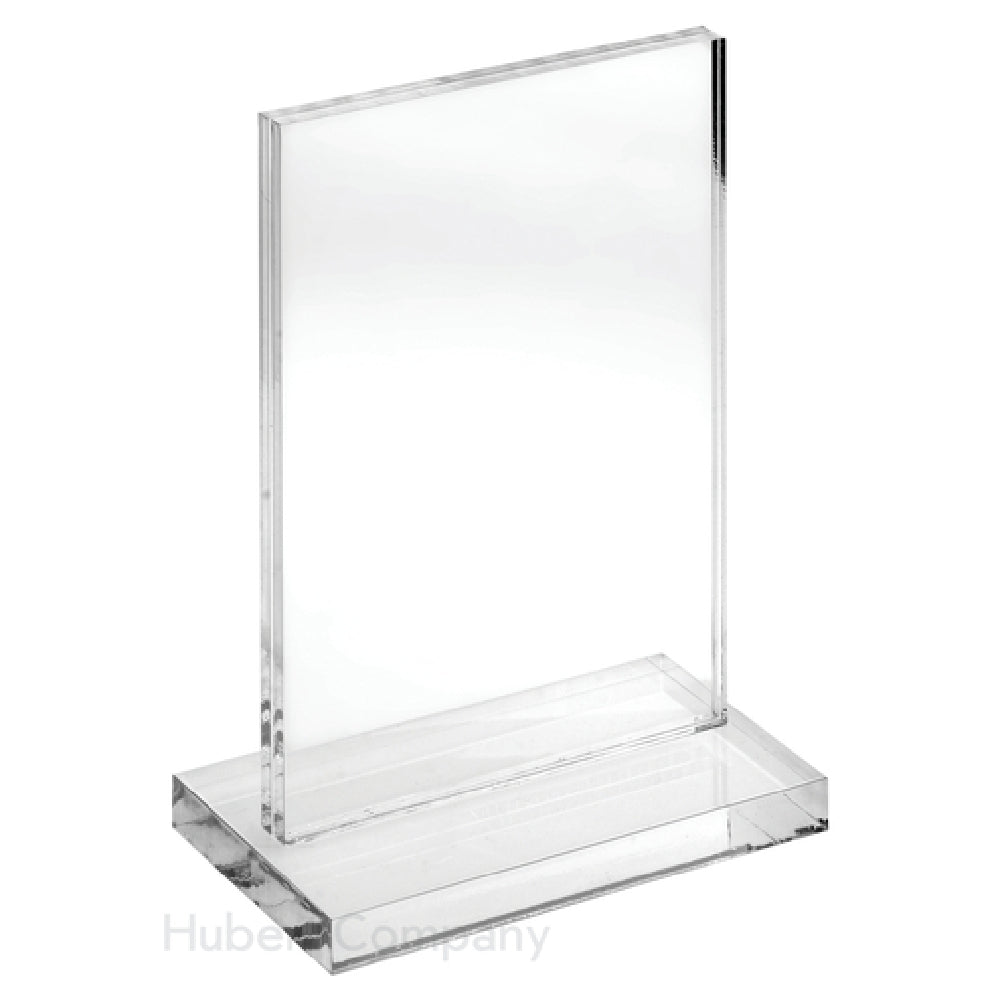 Hubert 80299 - Premium Sign Holder, 4" X 6"H, Acrylic