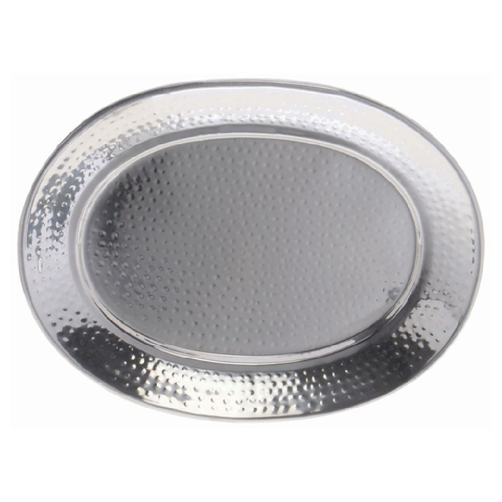 Hubert 42372 - Serving Tray, 15" X 11" X 1"H, Oval
