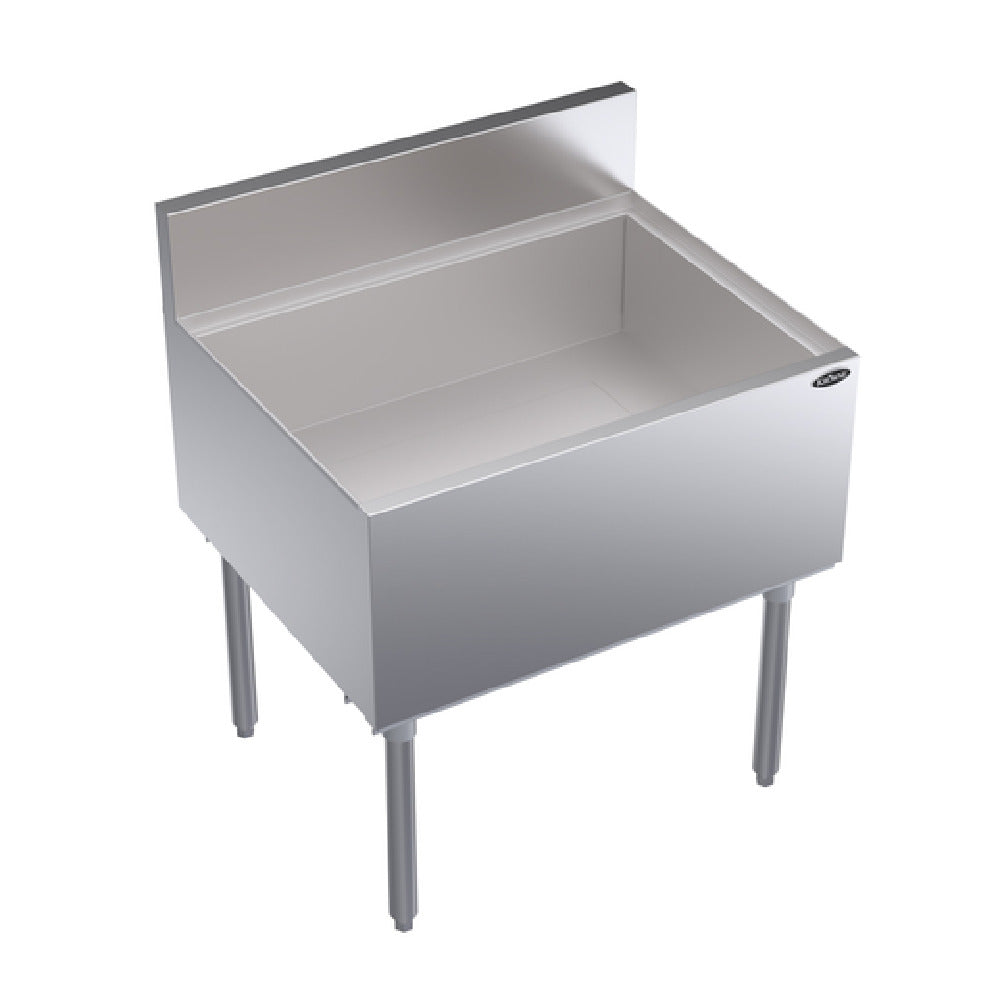 Krowne KR24-30 Royal Series Underbar Ice Bin/Cocktail Unit 30"W X 24"D O.A. 115-lb Capacity