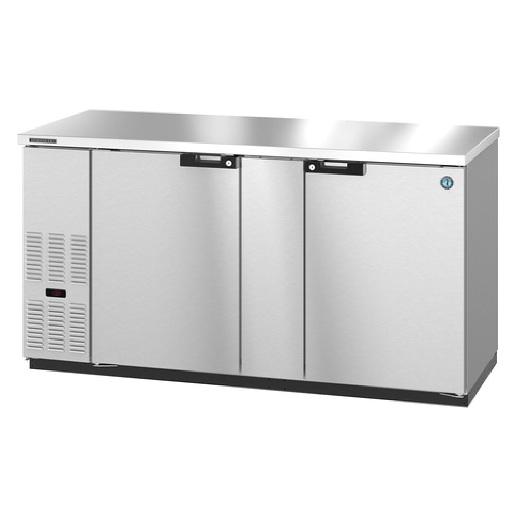 Hoshizaki BB69-S - Refrigerated Back Bar Cooler, Reach-in, Two-section