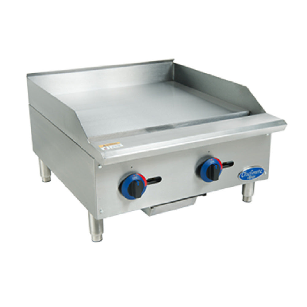 Globe C24GG (QUICK SHIP) Chefmate™ 24" Gas Griddle With Manual Controls