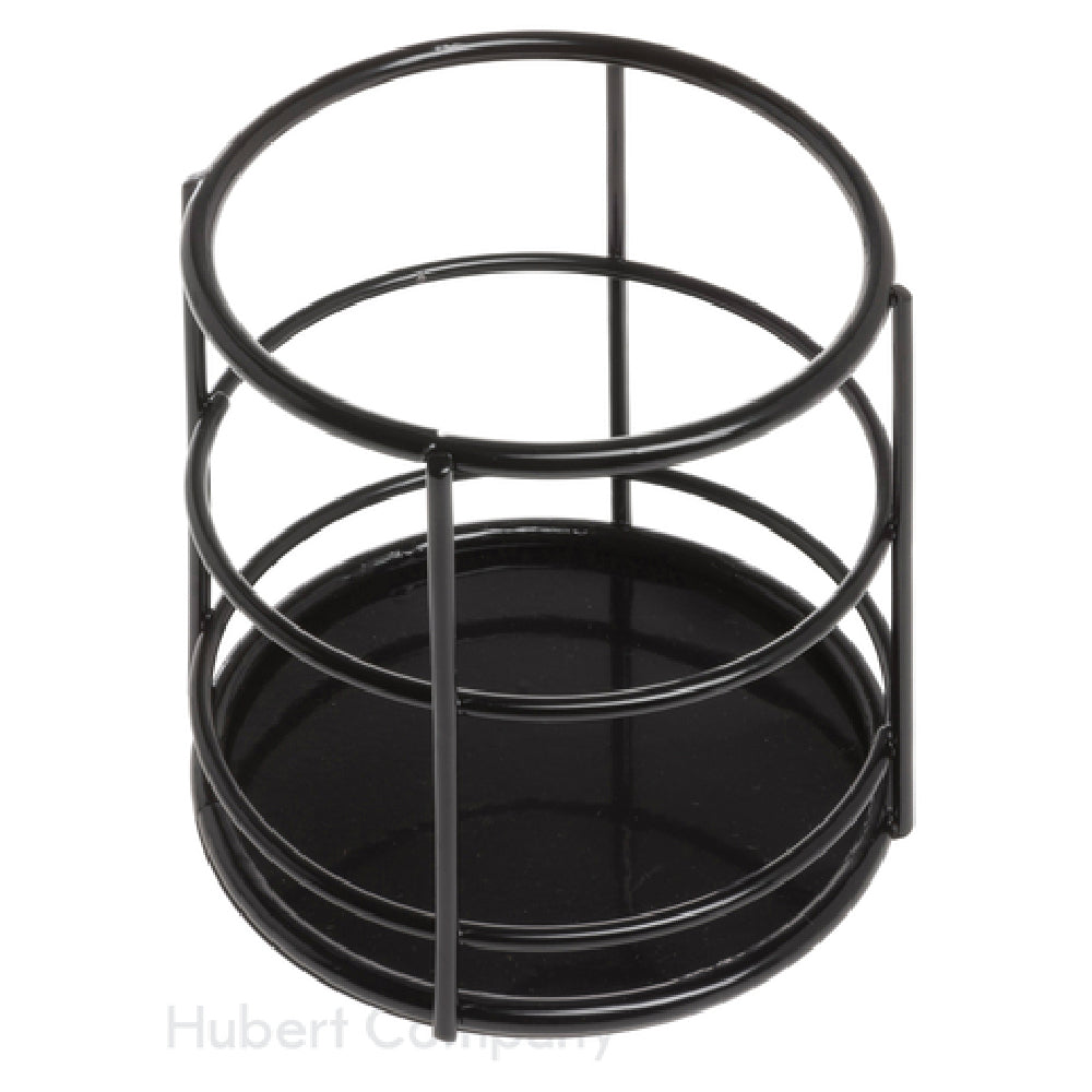 Hubert 34871 - Flatware Holder, 4-1/16" Dia. X 3-3/4"H, Steel