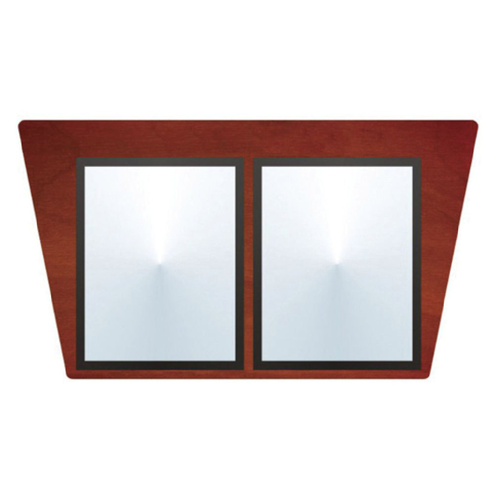 Hubert 89550 - Menu Board, 2-pocket, Wall-mount