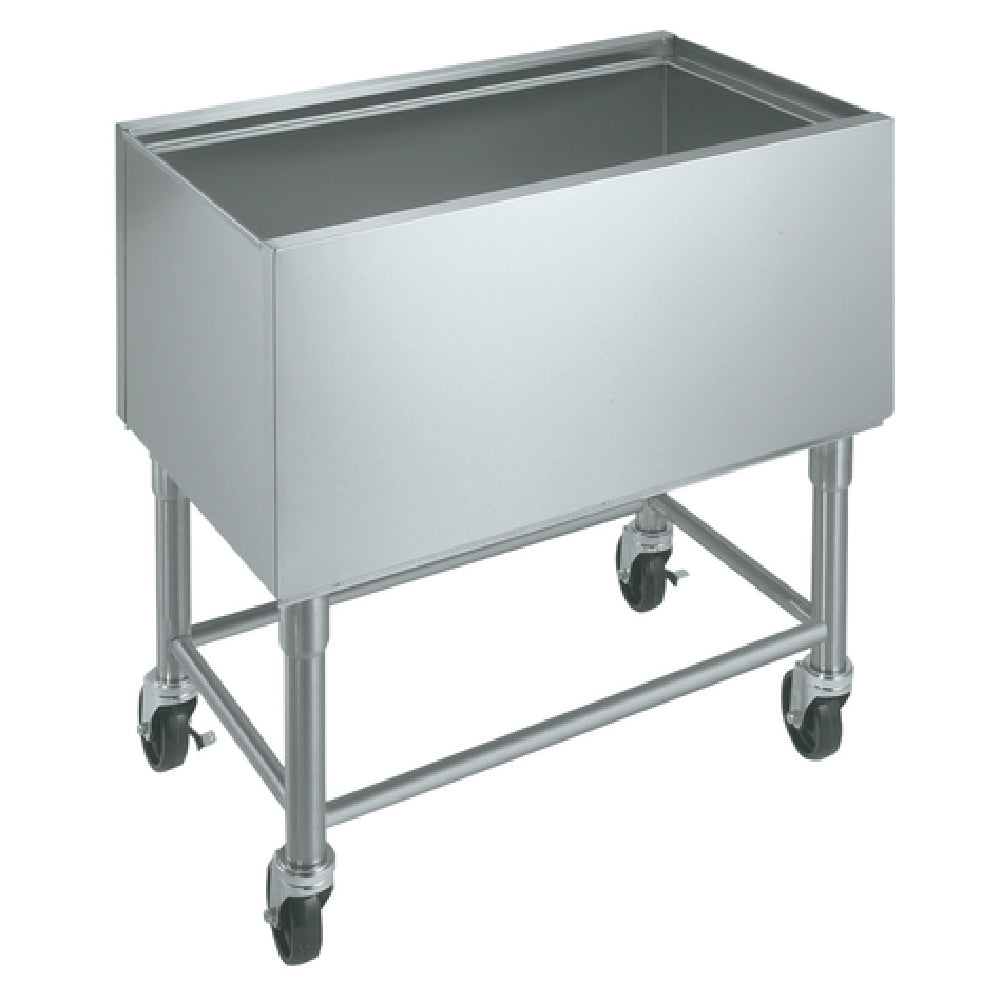 Krowne MB-1824 Ice Bin Mobile 24"W X 18-1/2"D X 30"H
