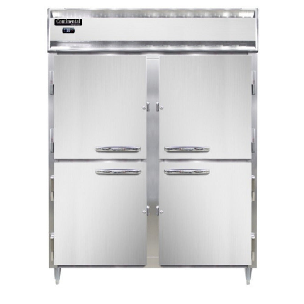 Continental Refrigerator D2RENSAPTHD-SD-GD Designer Line Wide Refrigerator 52 Cu. Ft. Capacity
