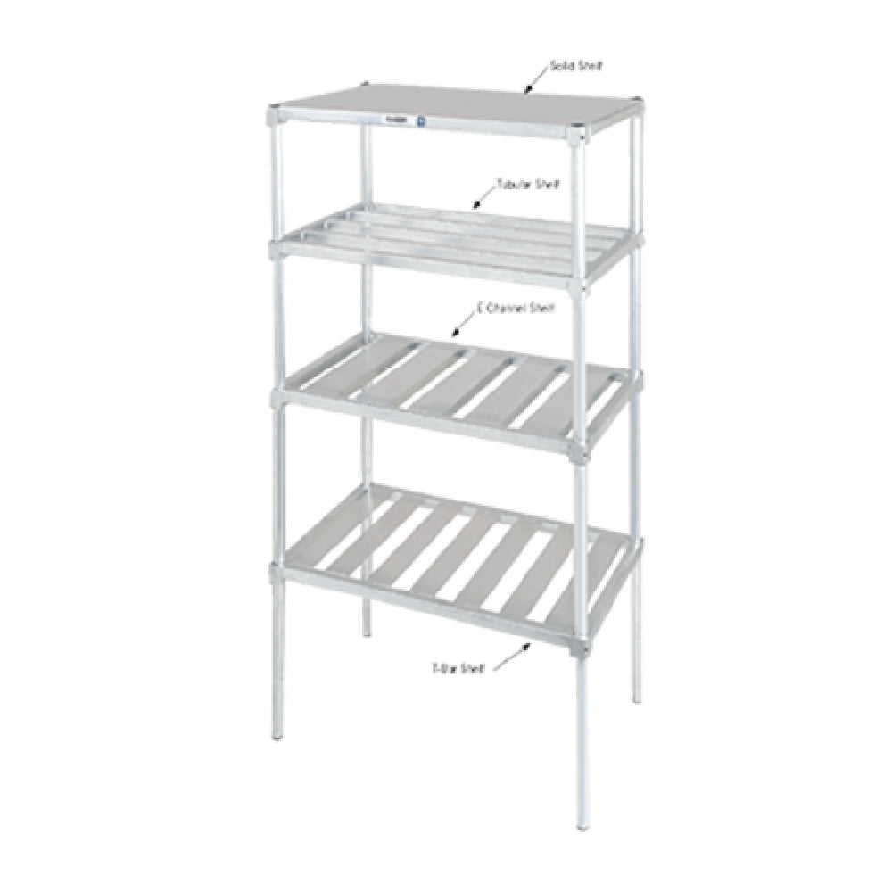 Channel ASAU72 Adjustable Shelving Upright 72"H