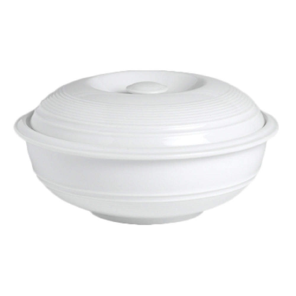 Steelite 6300P381 Soup Tureen With Lid 1.0 Qt 7.875"Aura