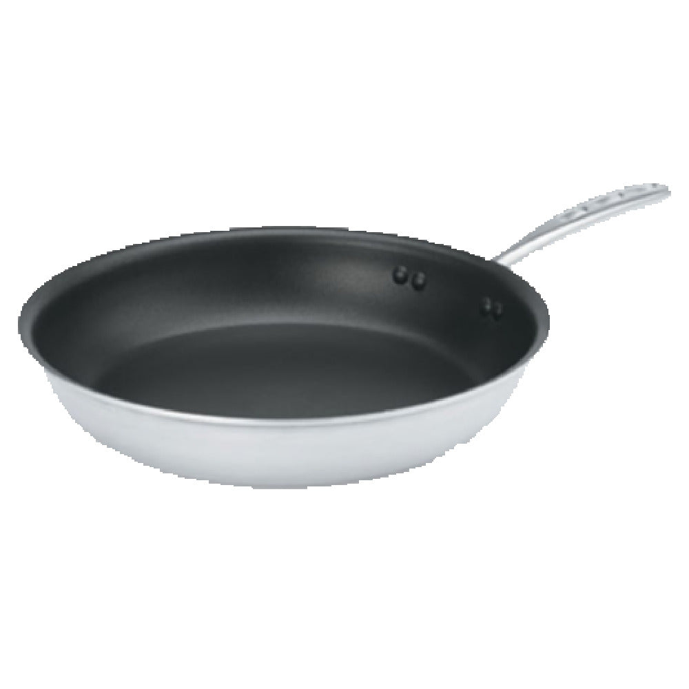Vollrath 67630 Wear-Ever® Aluminum Fry Pan 10" (25 Cm) With SteelCoat X3™ Non-stick Coating