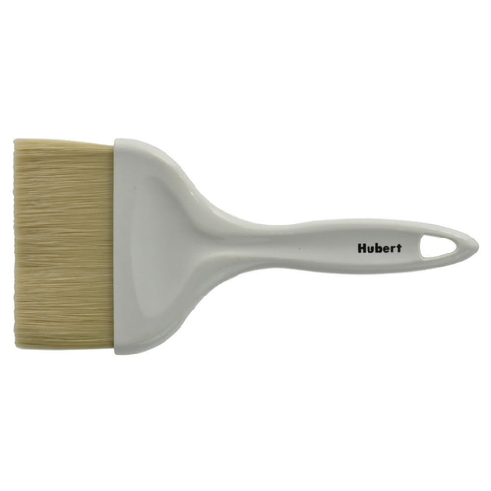 Hubert 92945 - Pastry Brush, 4" Wide Epoxy-set Bristles, 9" White ABS Handle & Hanging Hole