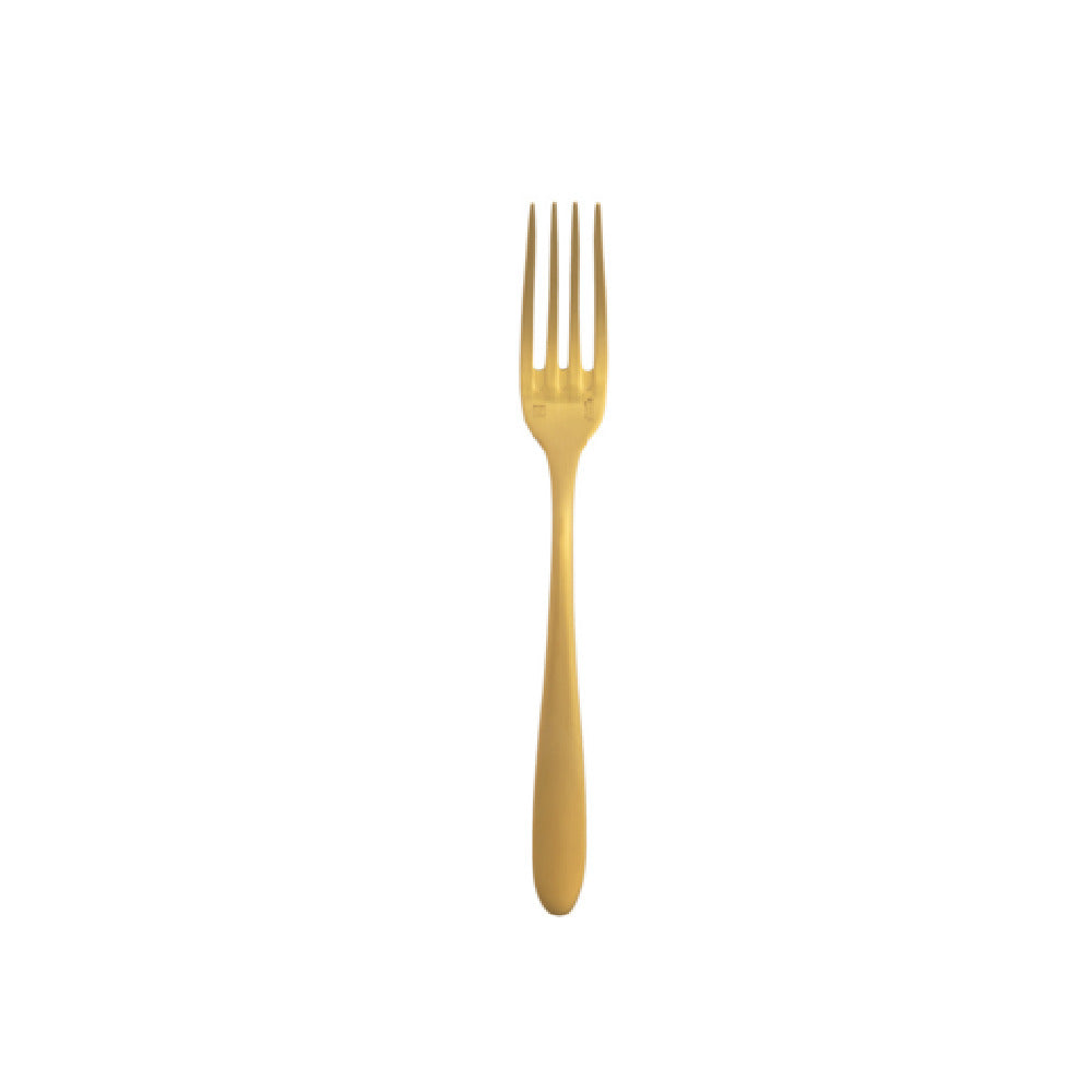 1880 Hospitality T017FDEF - Mascagni Dessert/Salad Fork, 7", Brush Gold