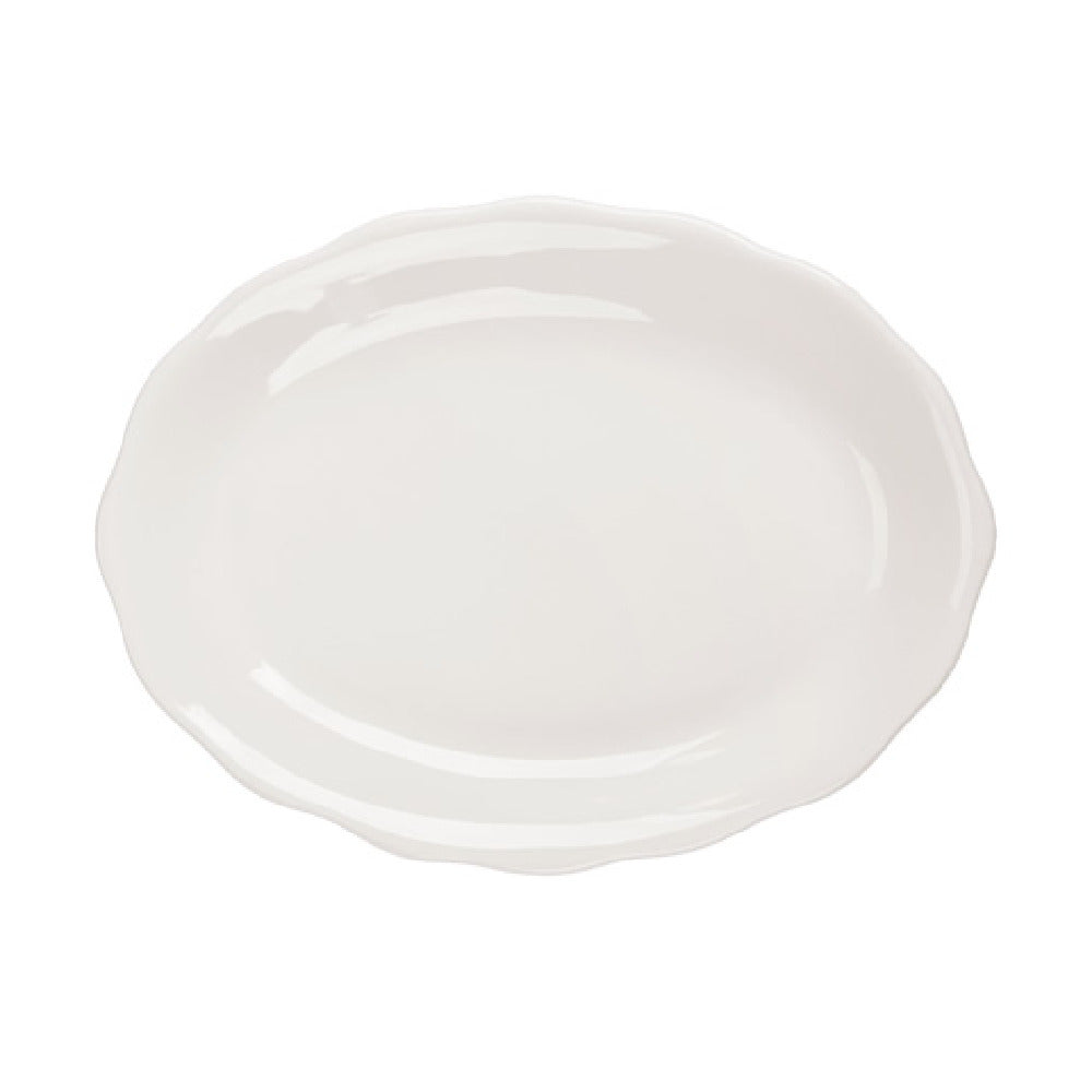 CAC China SC-12 Seville Platter 9-5/8"L X 7-1/8"W X 1-1/2"H Oval