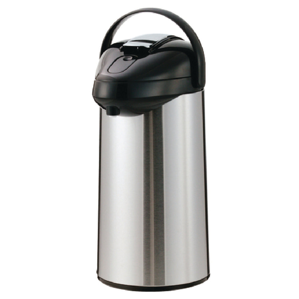 Service Ideas GLAL300 Steelvac™ Premium Airpot 3 Liter (101.4 Oz.) 7-1/4" X 9-1/2" X 15-1/2"