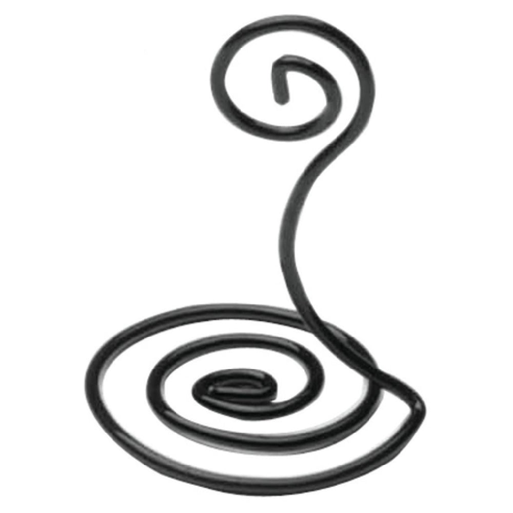 Hubert 83669 - Sign Holder, 2" Dia. X 3"H, Spiral Top & Base