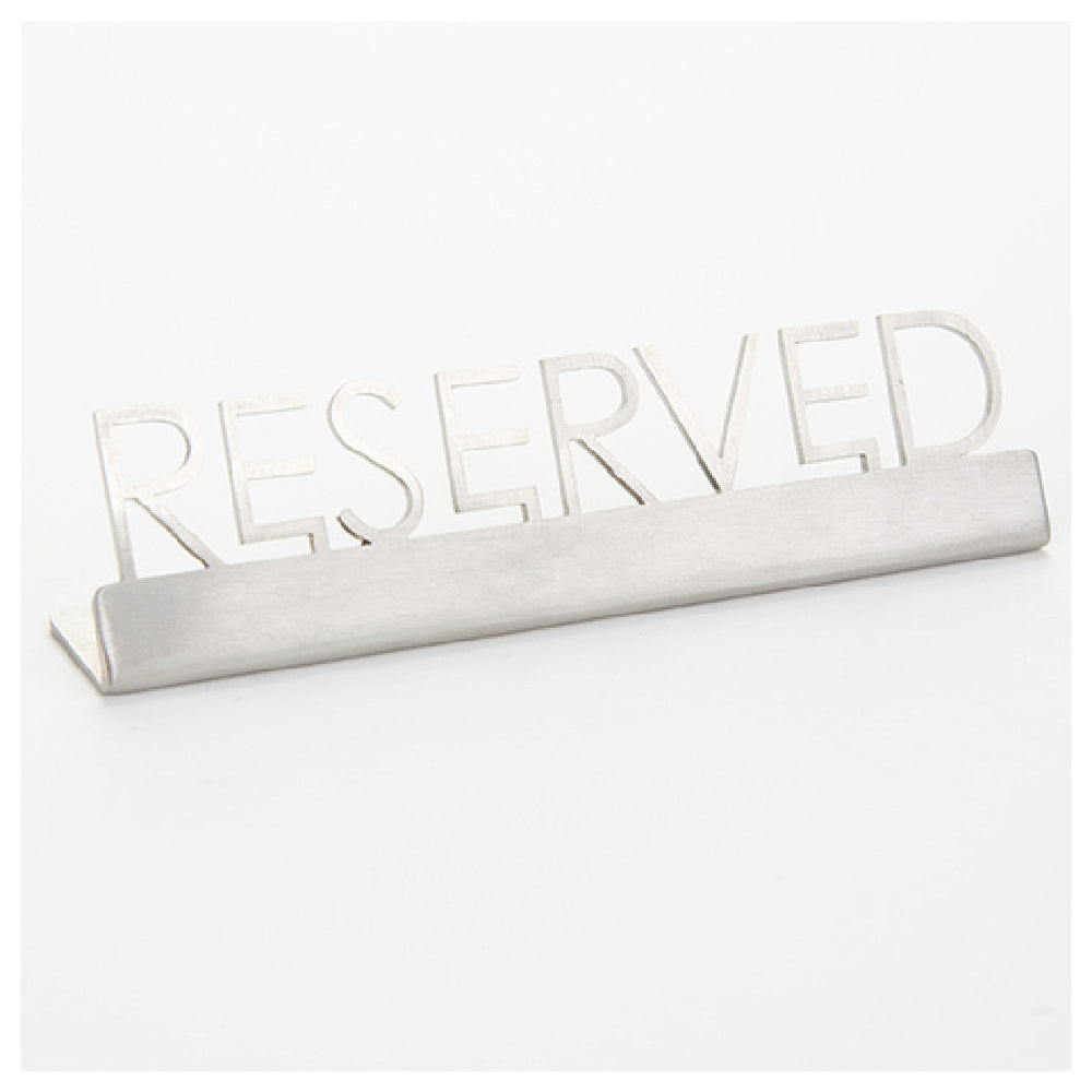 American Metalcraft SSR5 Sign "reserved" 5"L X 3/4"W X 1-1/4"H