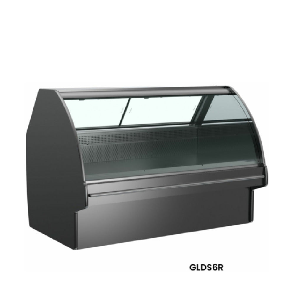 Structural Concepts GLDS8R Fusion® Service Refrigerated Single Deck Deli Merchandiser