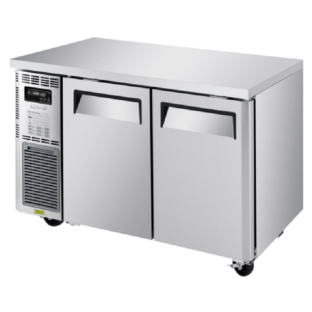 Turbo Air JUF-48S-N J Series Side Mount Undercounter Freezer Narrow Two-section