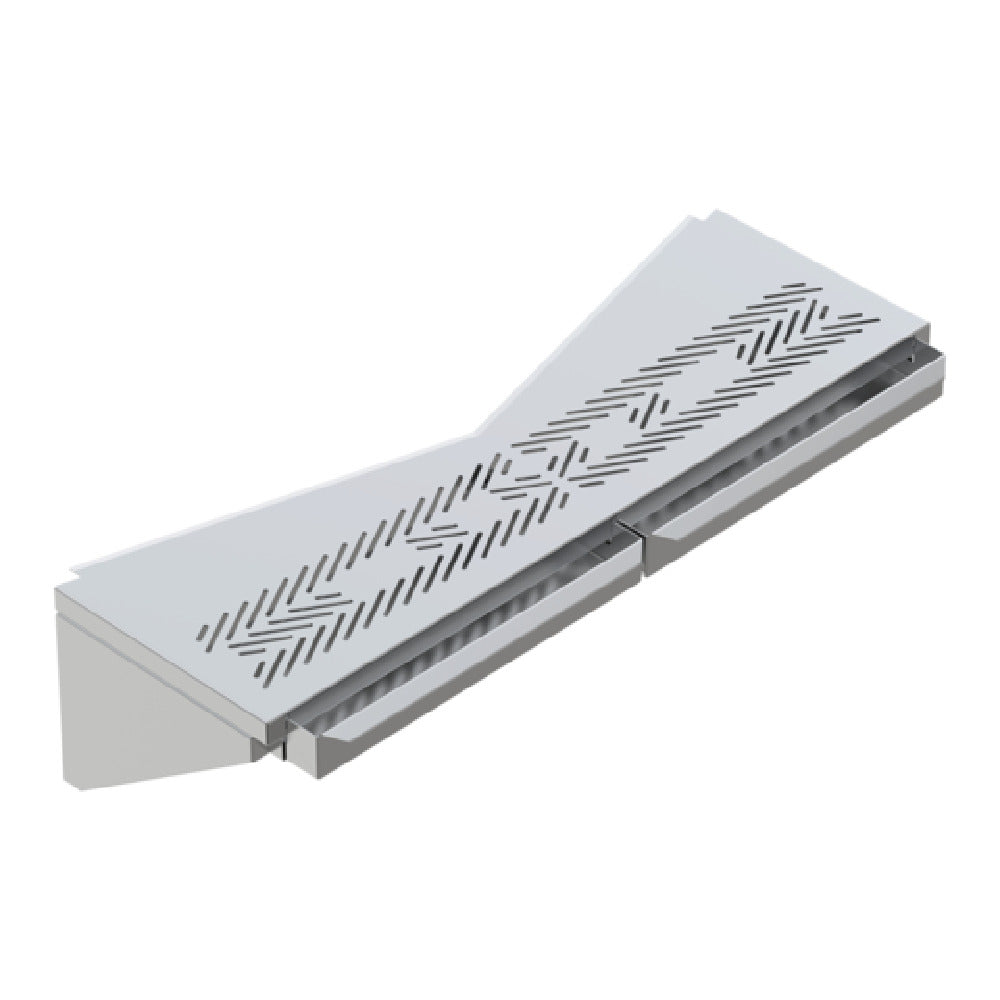 Wood Stone 5070-1014 Debris Mantel Removable Tray Stainless Steel