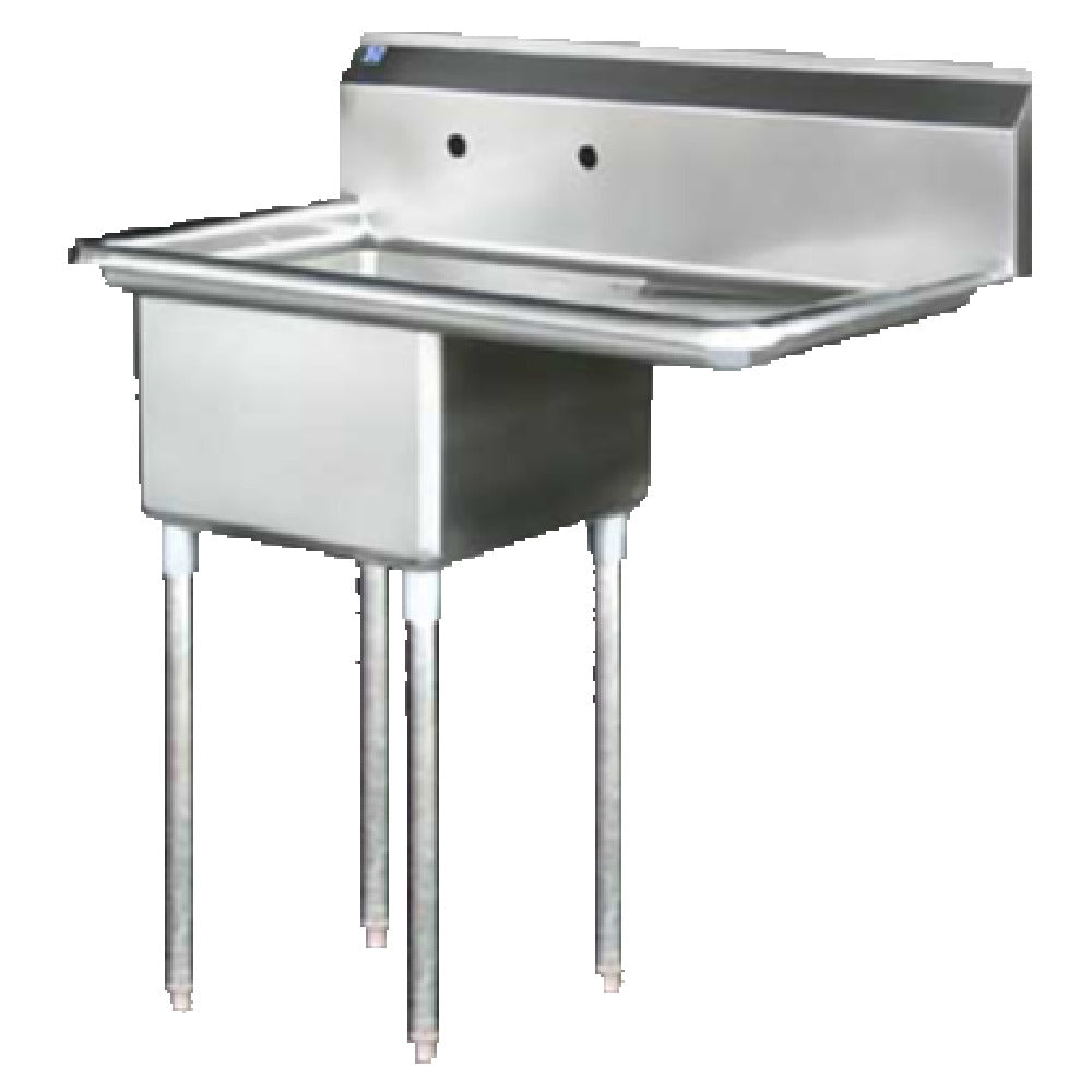 Blue Air BS1-18-12/R - Sink, 1-compartment, 18" Right Drainboard