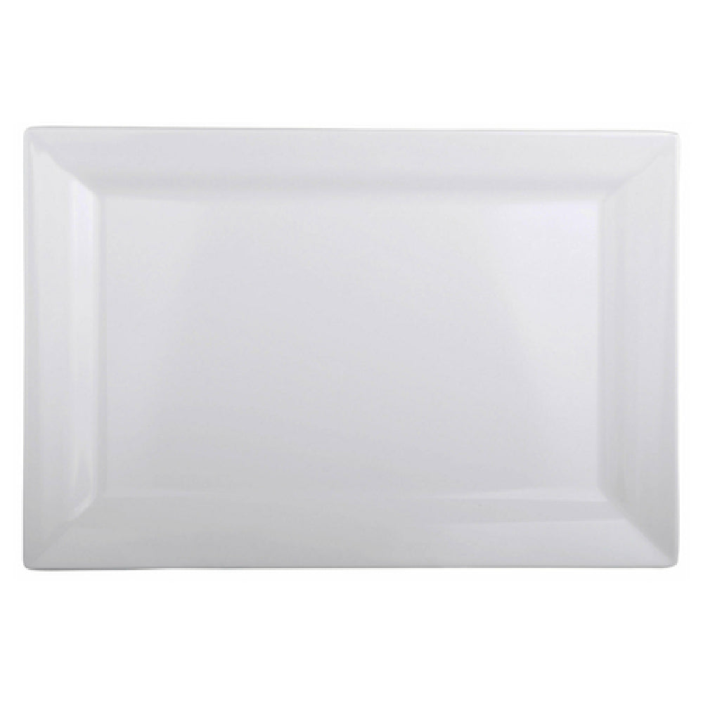 Elite Global Solutions D7511RC-W Plate 11" X 7-1/2" X 1"H Rectangular