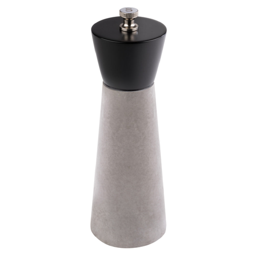 Libbey APS 40539 Salt Mill 2-3/8" Dia. X 7-1/8"H Stainless Steel Mill