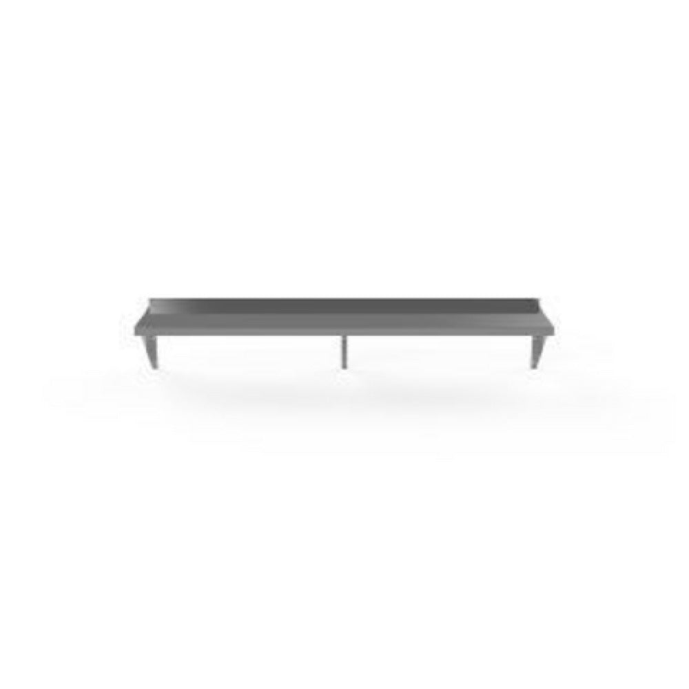 Atosa USA, Inc. SWS1272/304 - Wall Shelves, 72" X 12" X 10", 3 Brackets