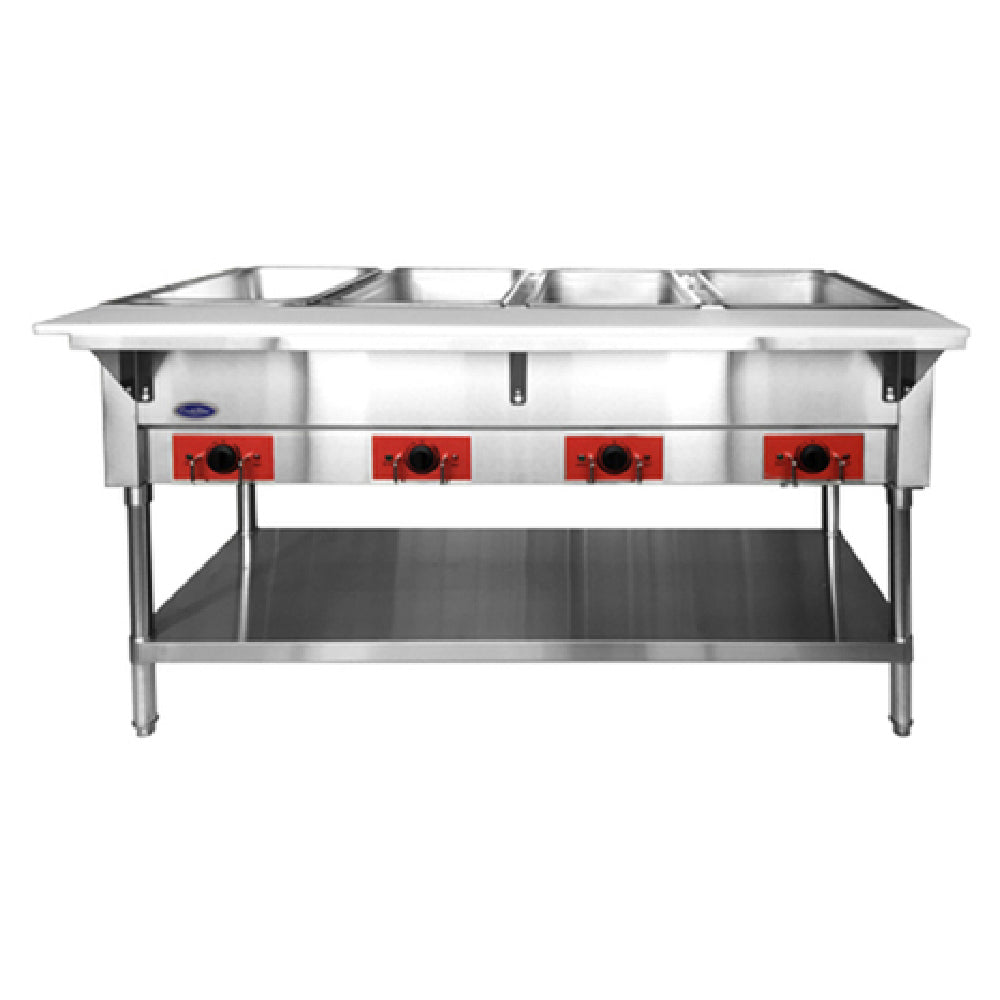 Atosa CSTEA-4C CookRite Steam Table Electric Dry Or Wet Heat