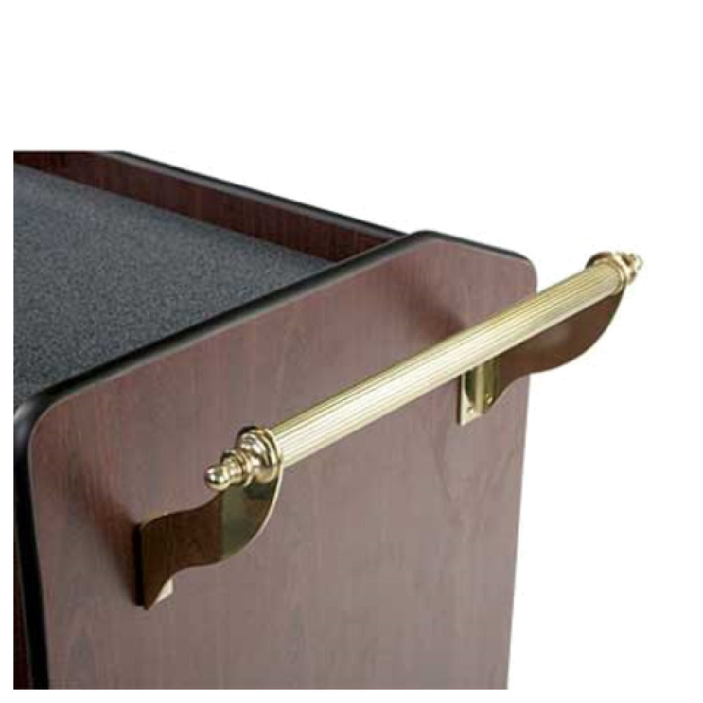 Forbes Industries 6004 Cart Handle Brass Reeded
