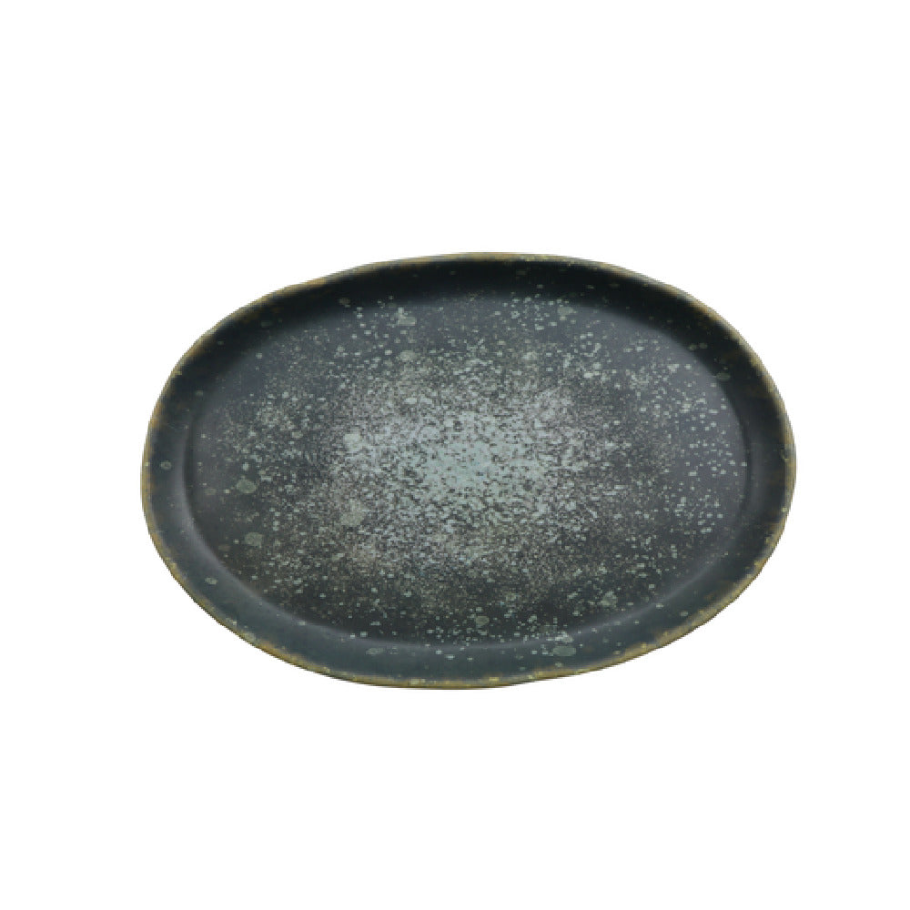 GET Enterprises 21142-DSK Savor Oval Plate 12" Melamine