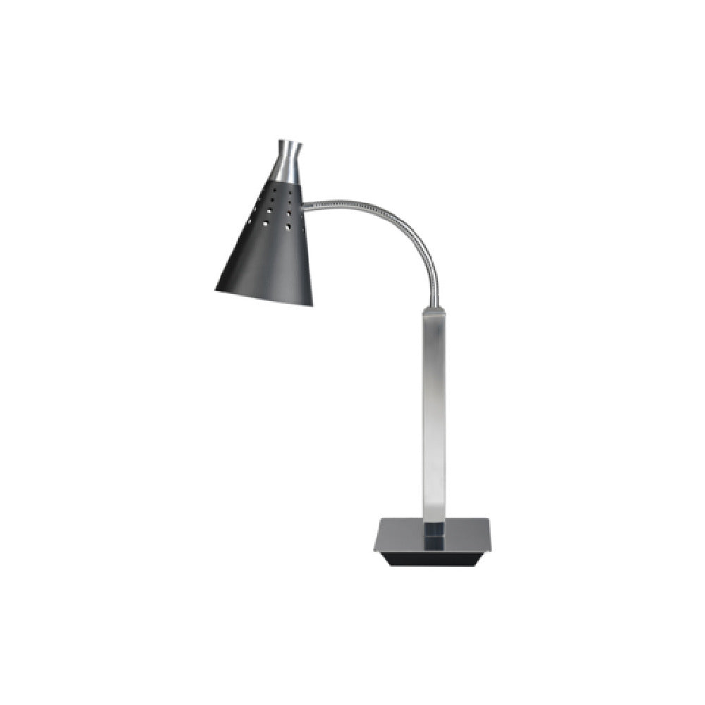 FOH BTC058BKS18 Smart Buffet Ware® T-Collection Single Heat Lamp Matte Black