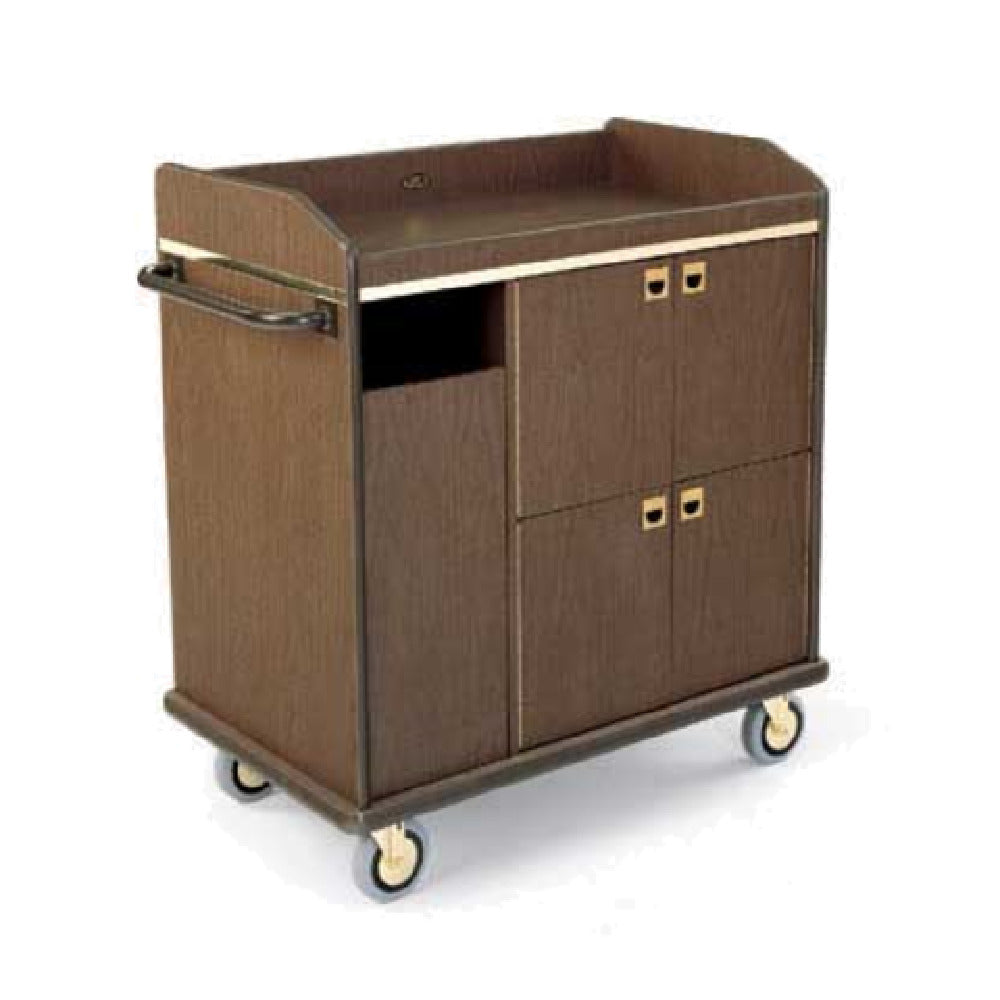 Forbes Industries 4757 Bussing Station High Pressure Laminate Cabinet Vinyl T-molding