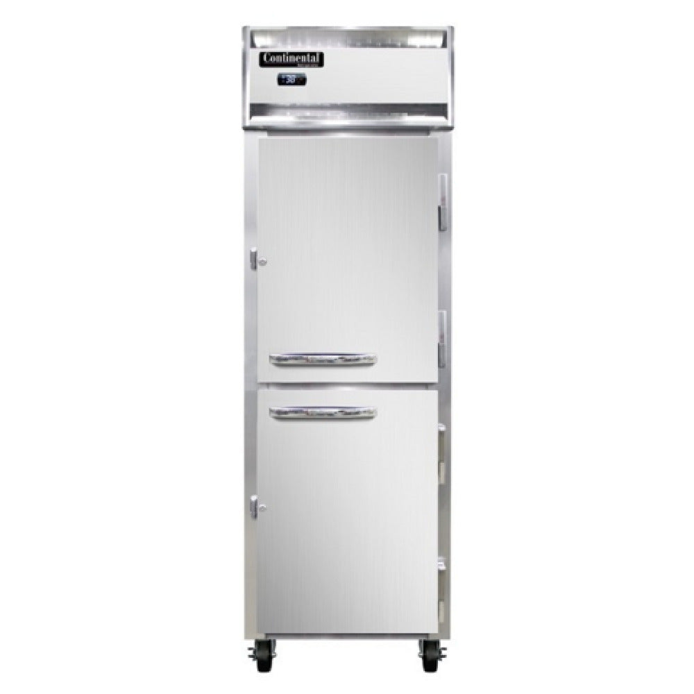 Continental Refrigerator 1RNPTHD-SD-GD Refrigerator Pass-thru 21 Cu. Ft. Capacity