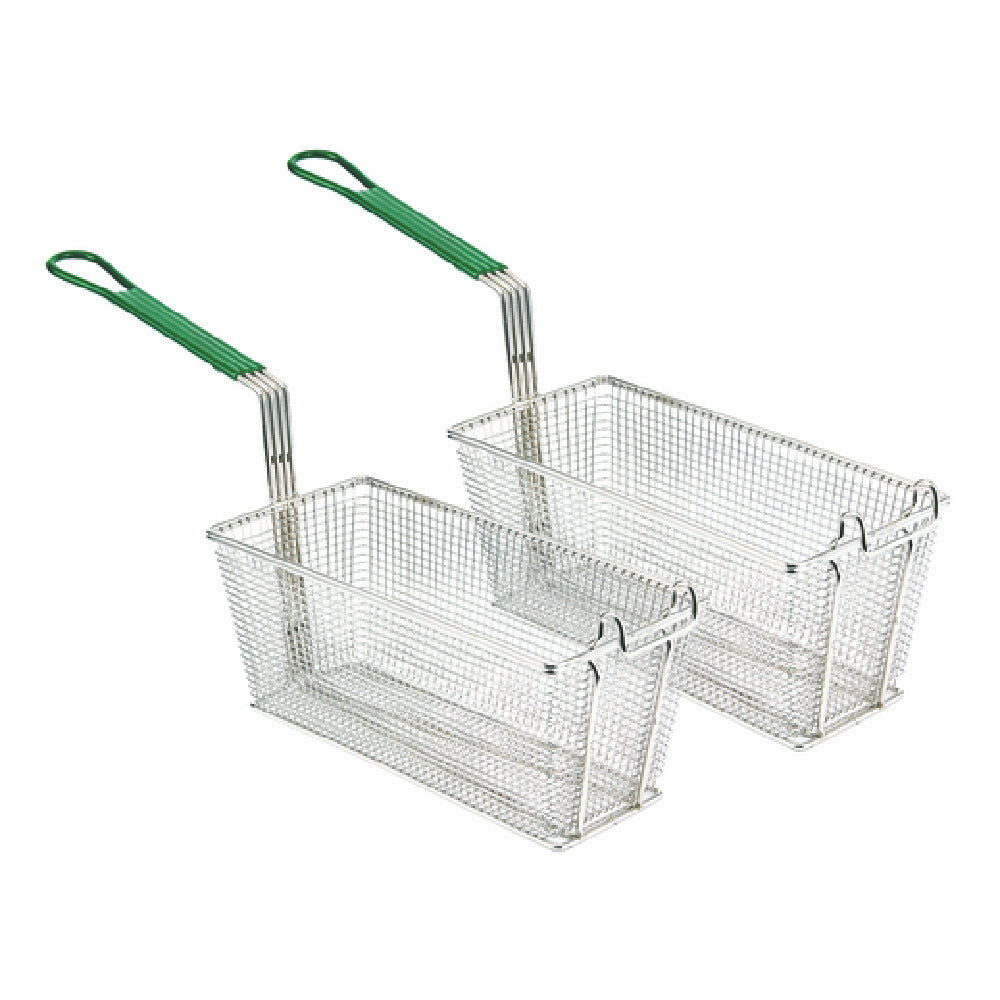 Hubert 101363 - Value Series Fry Basket, 22.5" W X 5.88" H, Front Hook