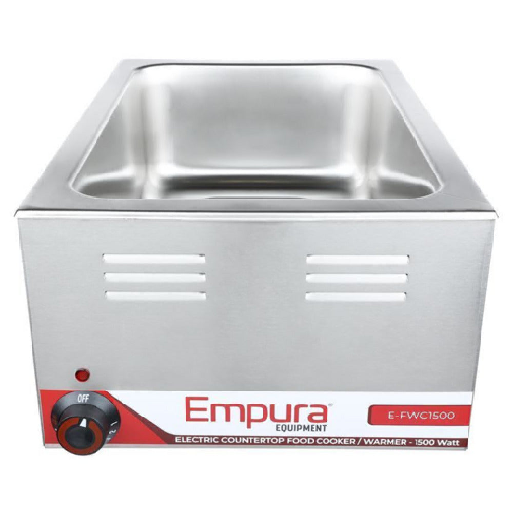 Empura E-FWC1500 - Countertop Food Warmer / Cooker, Electric, 14.5"W X 24.3"D X 9.1"H