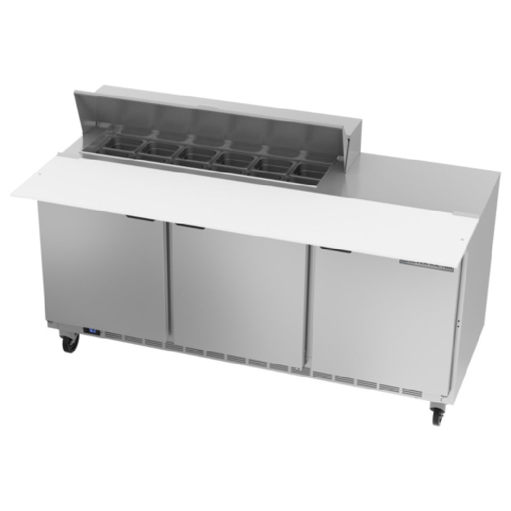 Beverage Air SPE72HC-12C Sandwich Top Refrigerated Counter Three-section 72"W
